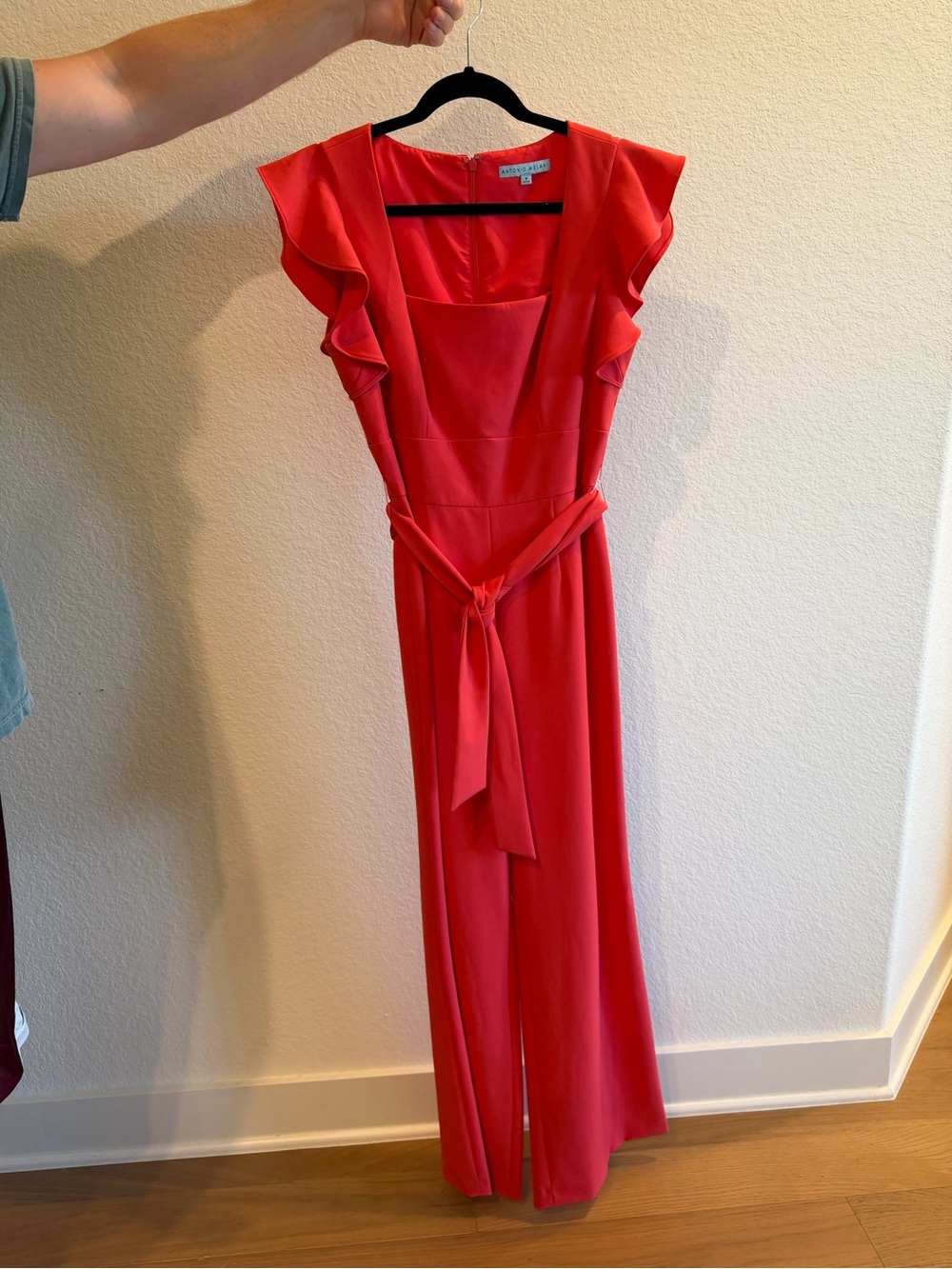 Antonio Melani Ruffle Jumpsuit